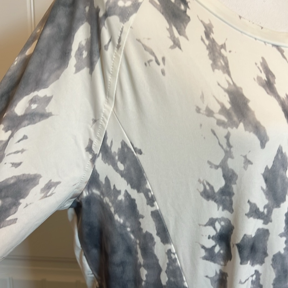 Beyond This Plane Women’s Tie Dye Long Sleeve Tunic Blouse Top Dress NEW Large L - Picture 3 of 16